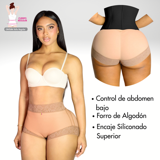 642 ~ Faja Short Estilo Panty Levanta Cola / Edicion Limitada