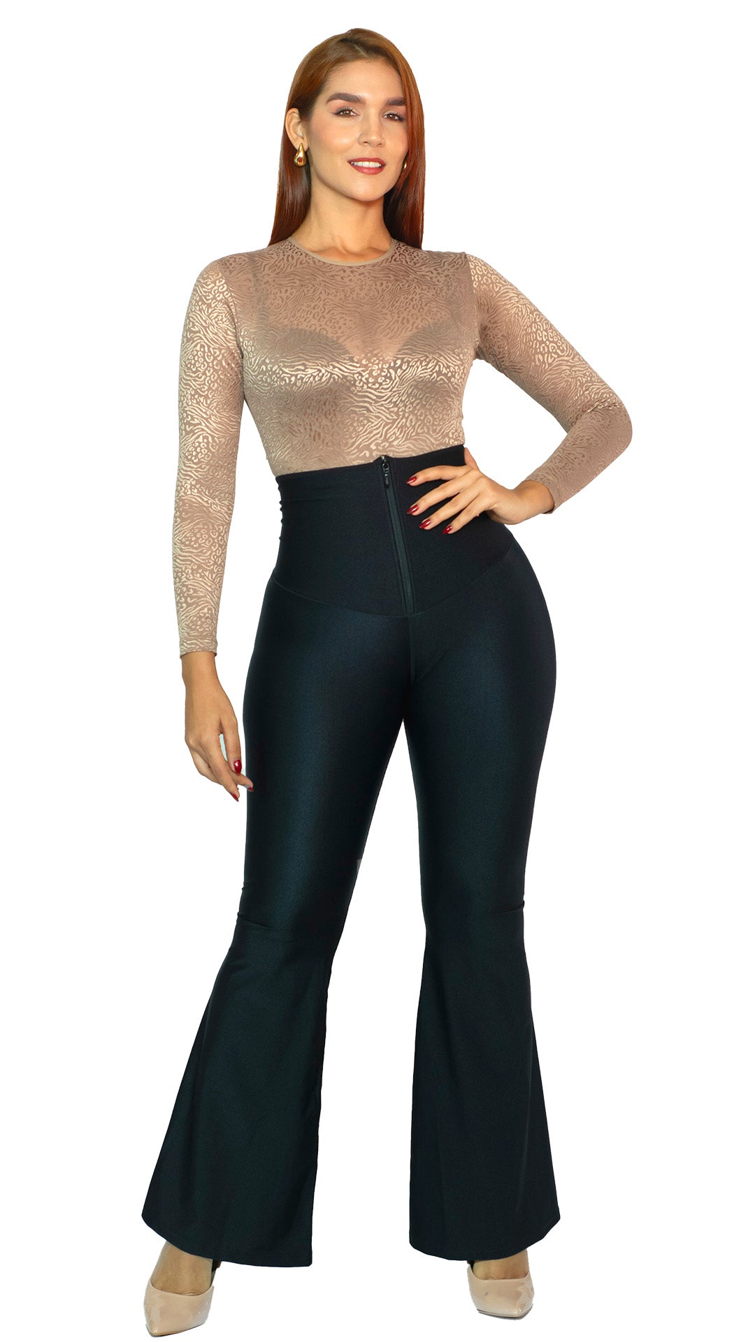 DIAMANTE ~ Faja Body de Uso Exterior, control de abdomen suave